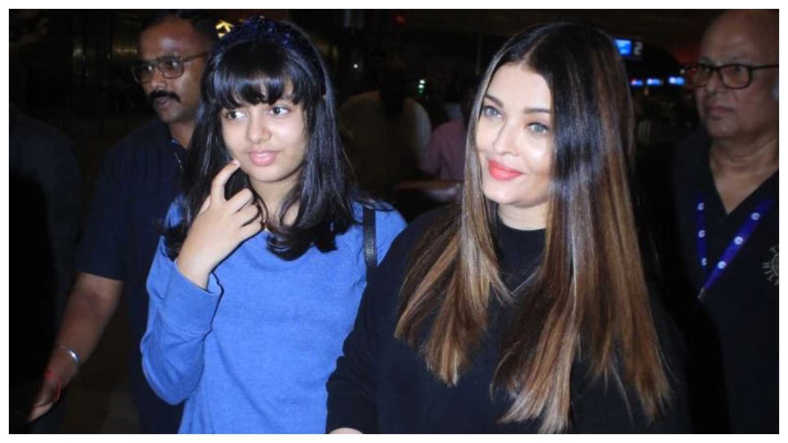 'Same haircut and black outfit since...': Aishwarya Rai Bachchan and Aaradhya Bachchan jet off for Paris Fashion Week, netizens react